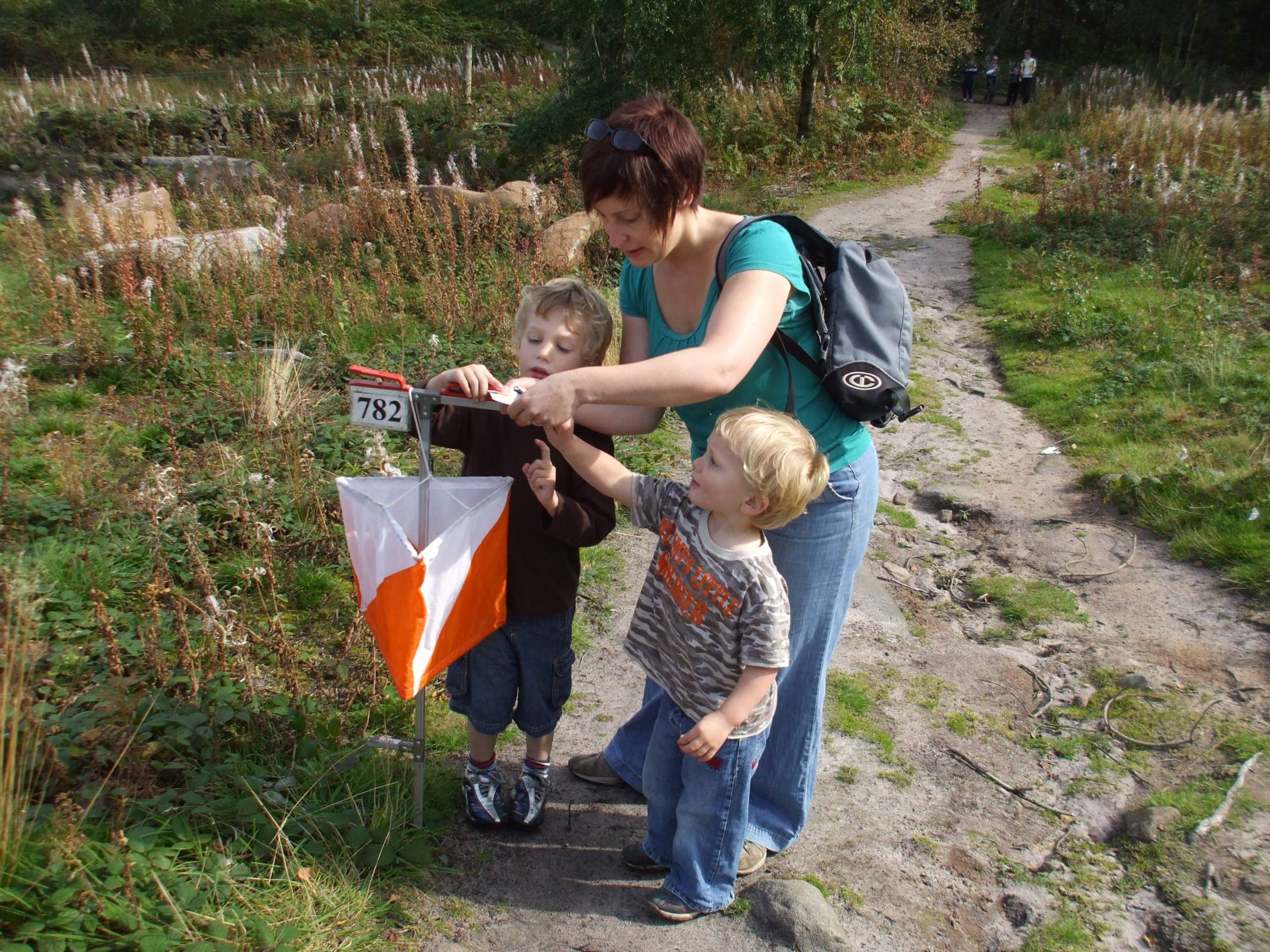 Orienteering with the family