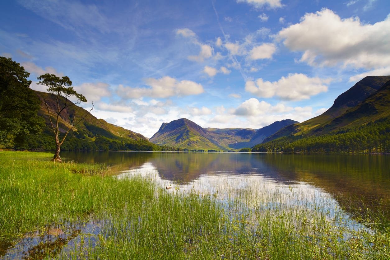 Sunshine Over Buttermere, English Lake District