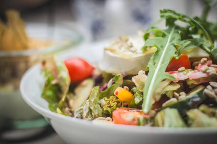 Bowl of superfood salad