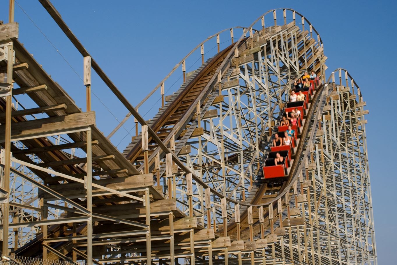 Wooden Rollercoaster
