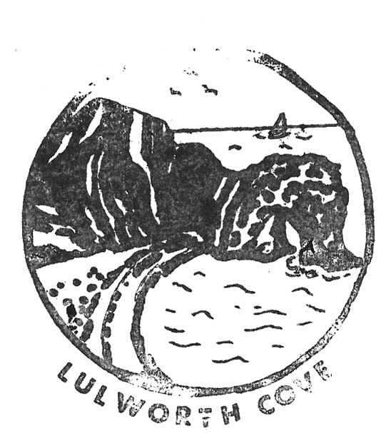 YHA Lulworth Cove stamp