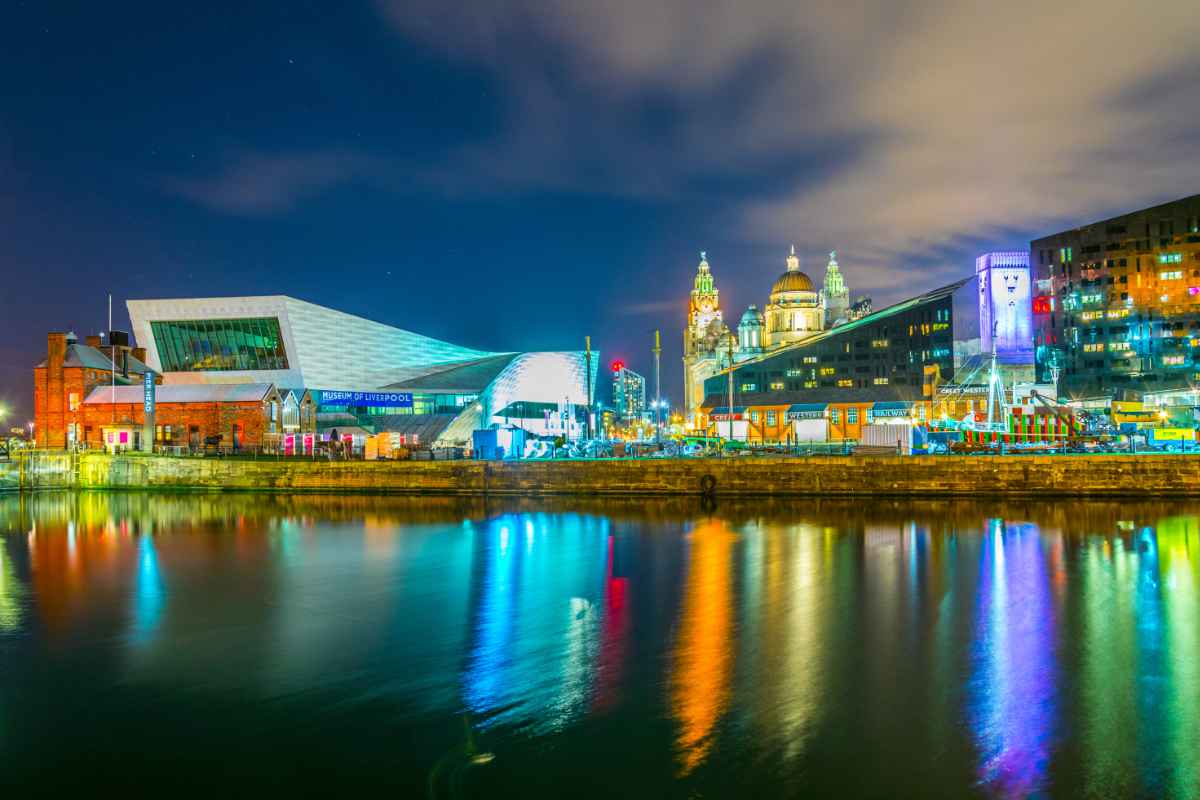 City of Liverpool at night