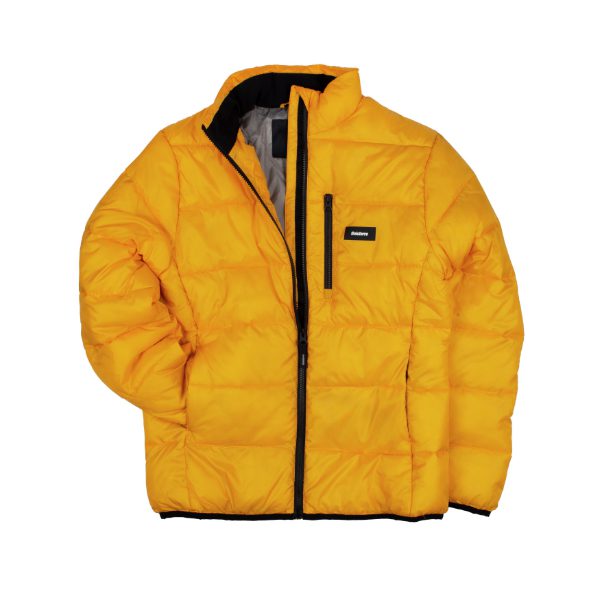 Yellow insulated jacket
