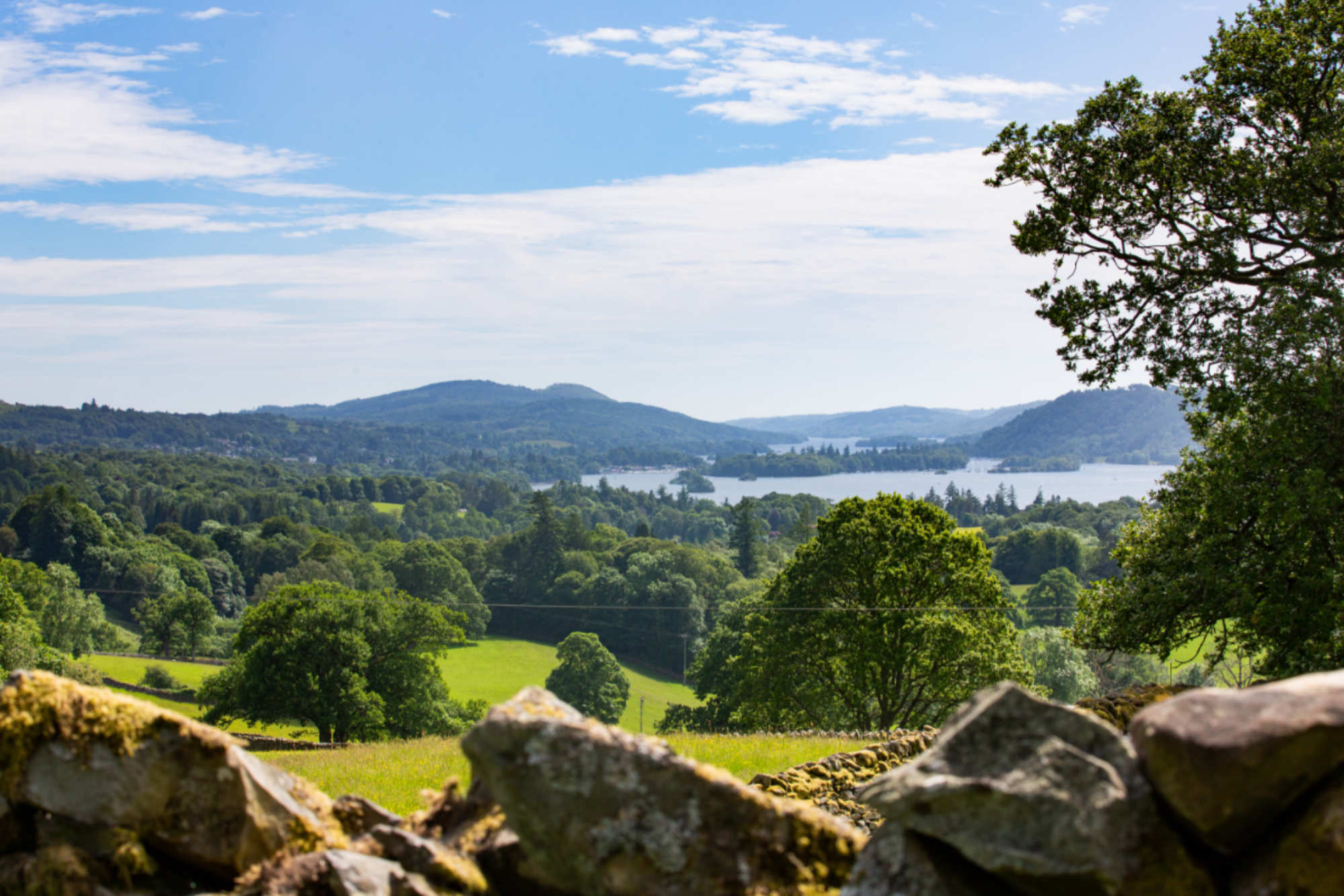 The view from YHA Windermere