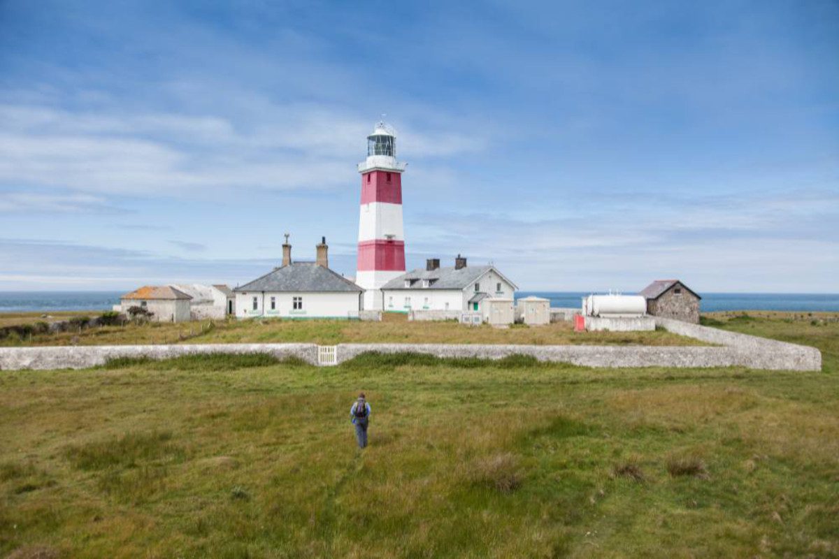 Lighthouse on Bardsey Island