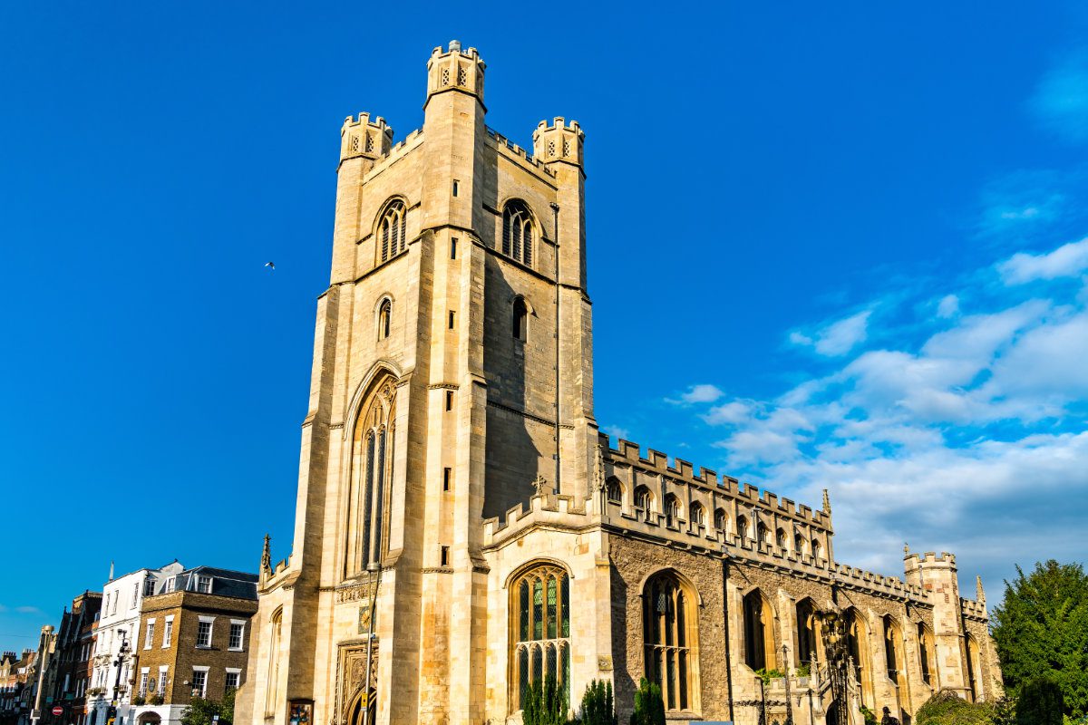 Church of St Mary the Great, a Church of England parish and university church in Cambridge, England