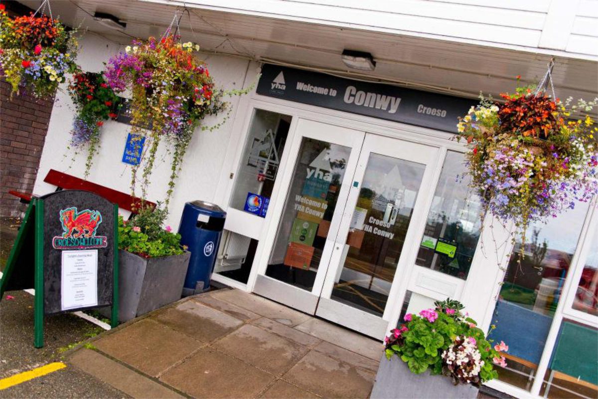 YHA Conway entrance