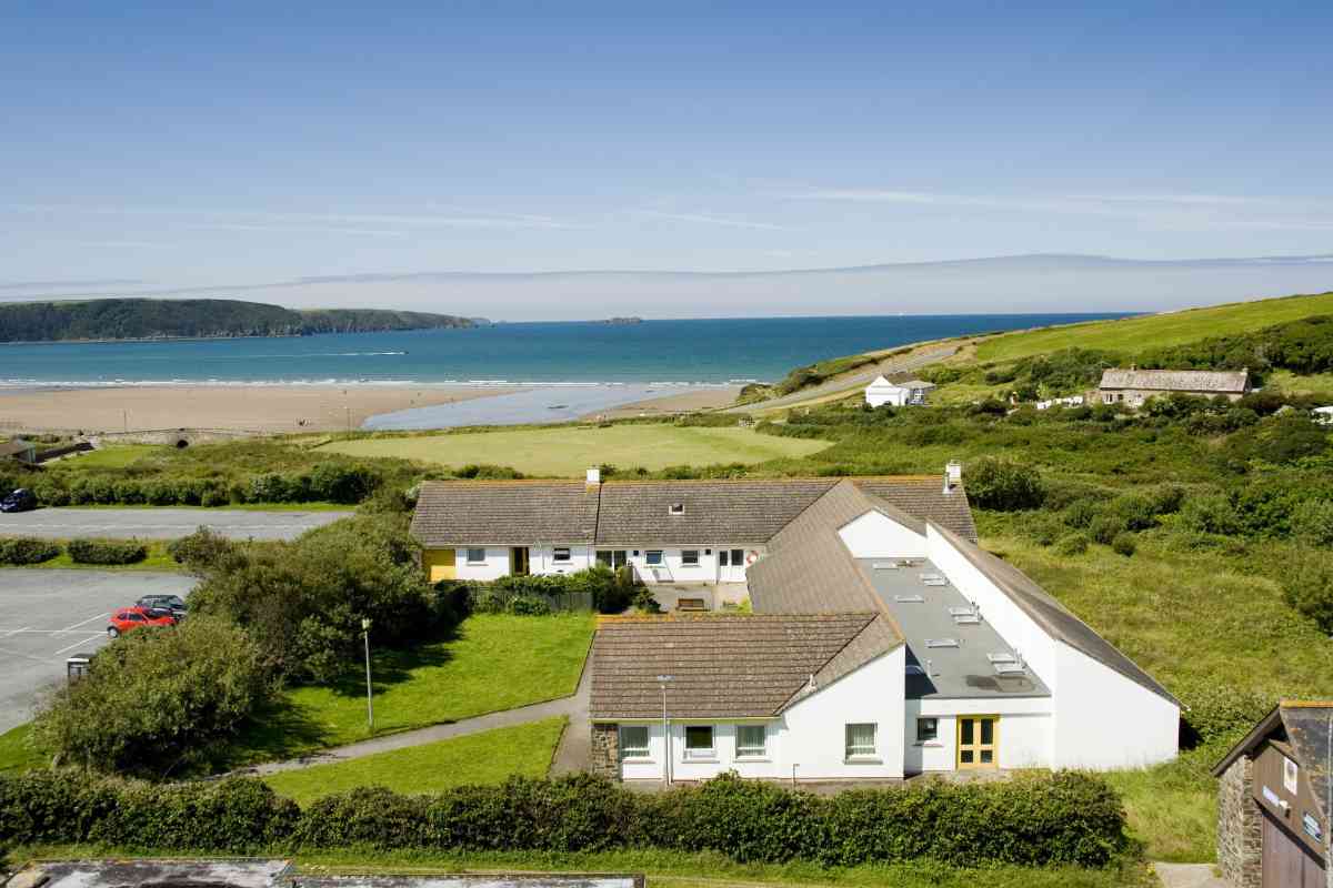 View over YHA Broad Haven