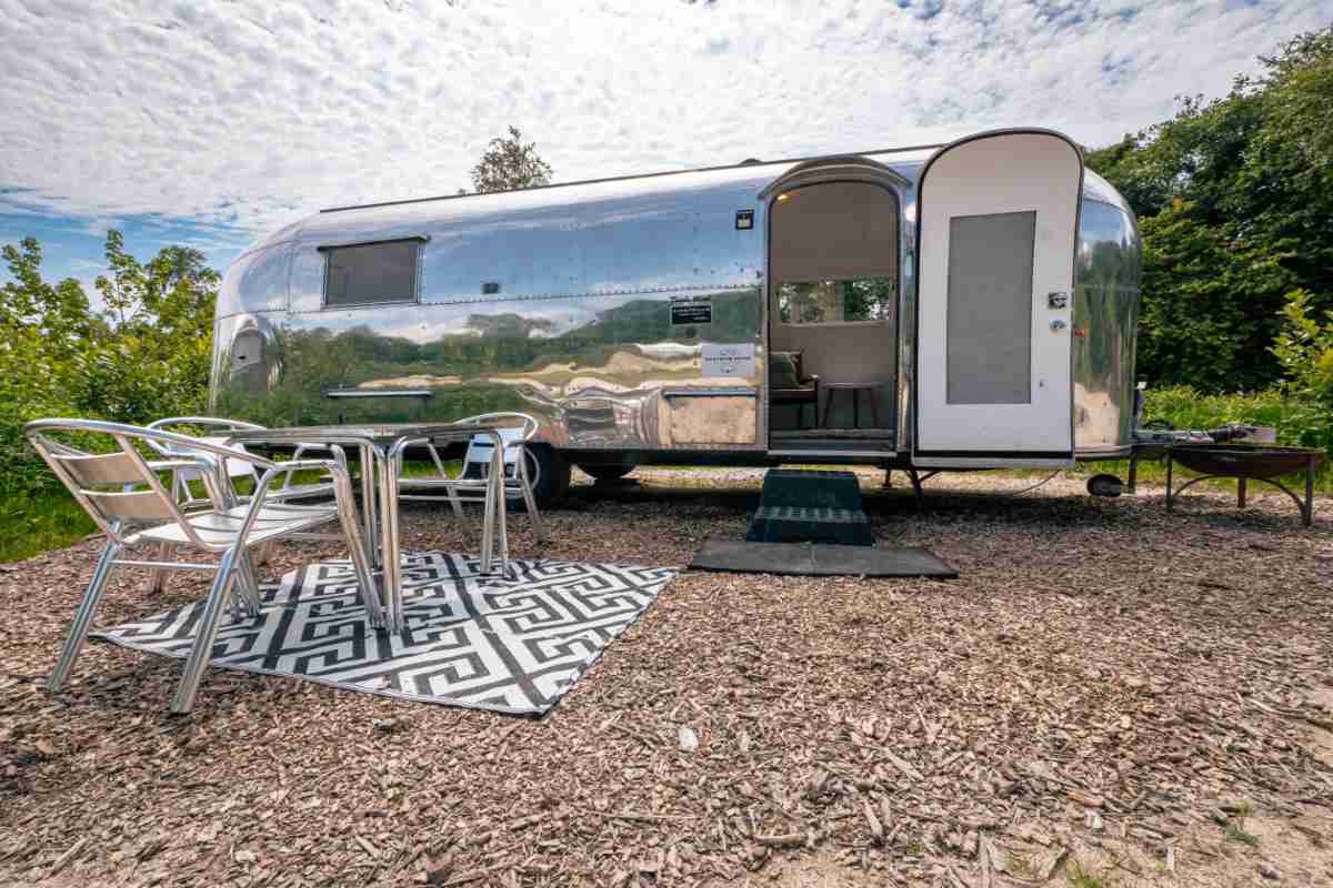 Airstream at YHA Eden Project