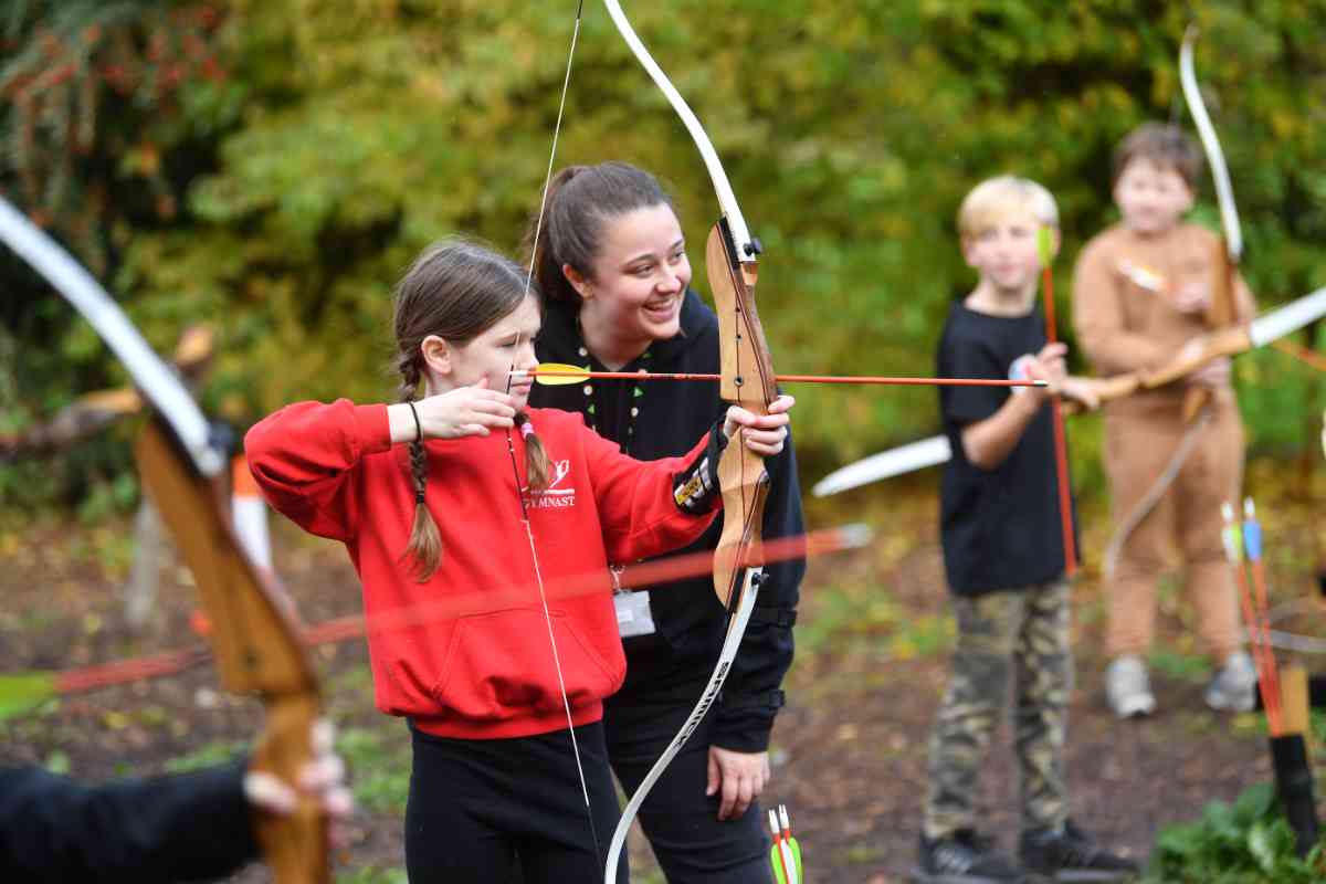 Archery at YHA Chester Trafford Hall 