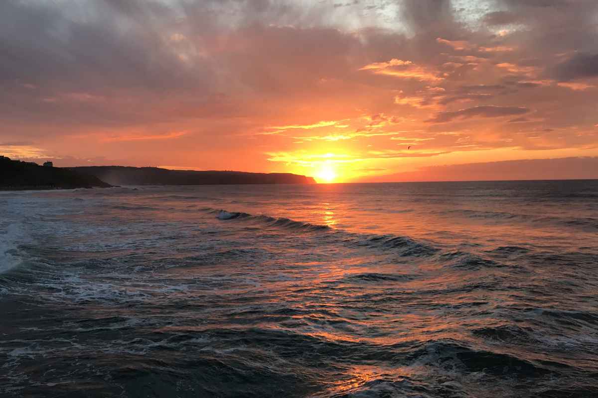 Sunset at Whitby