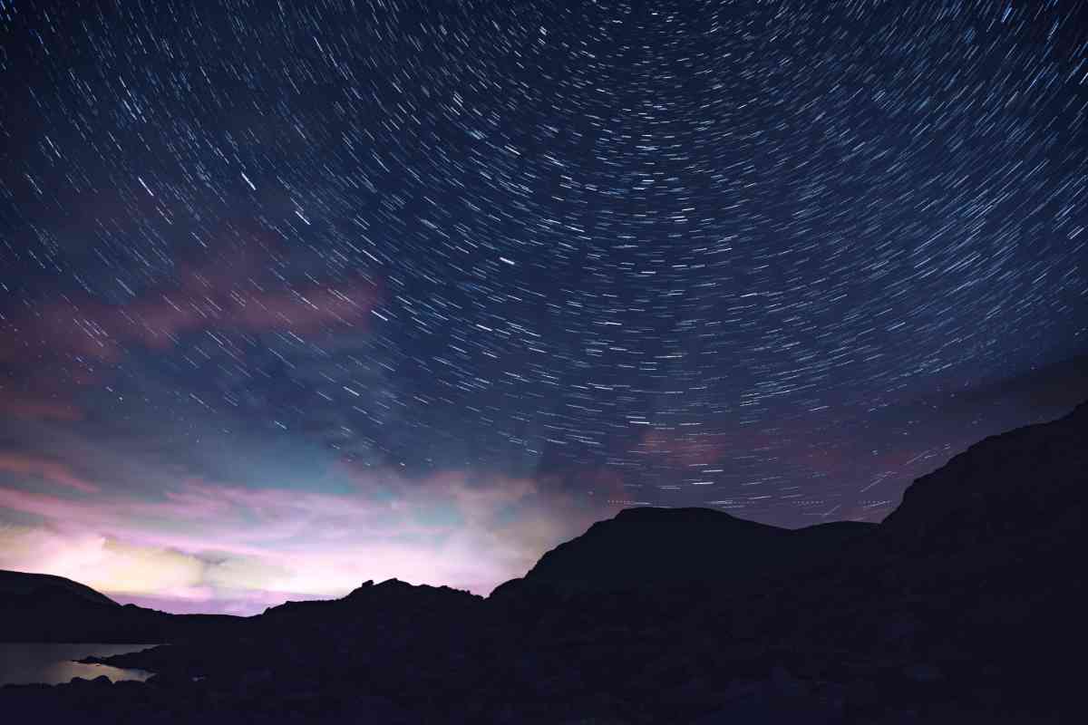 Starry sky in Snowdonia