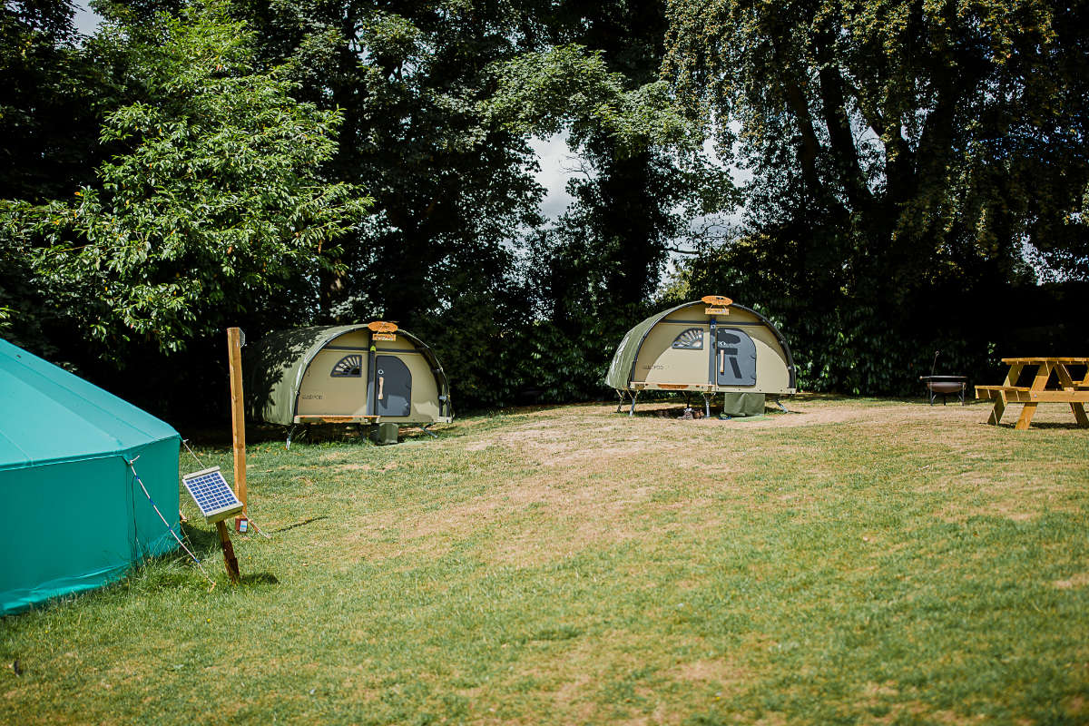 YHA Hartington Hall camping
