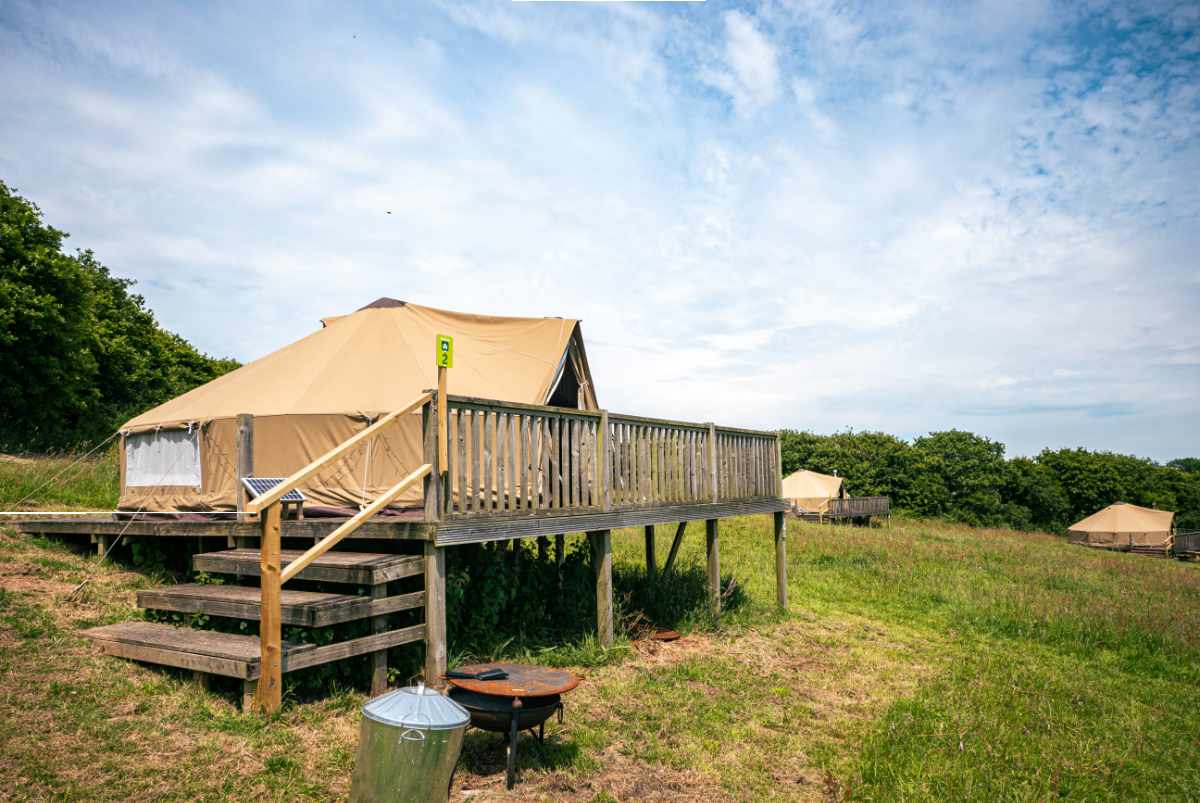 YHA Eden Project Bell Tent