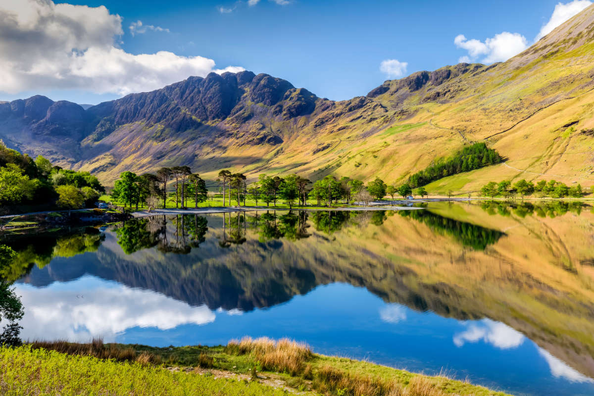 View from the shores of Buttermere