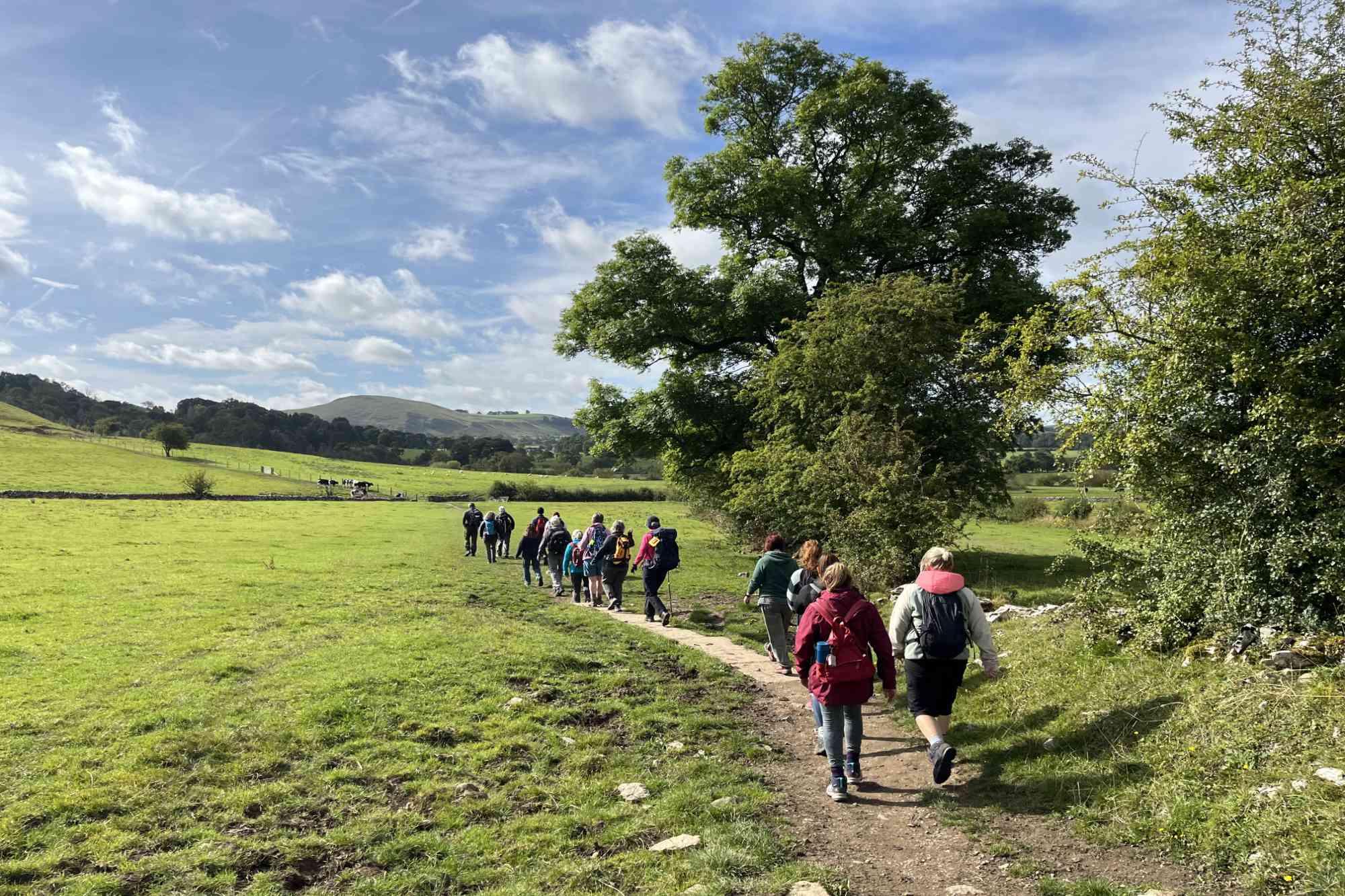 Walkers in Hartington